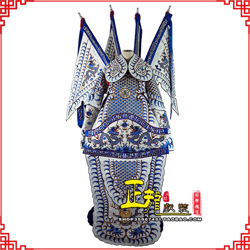 荥经武生武将大靠祥龙勾金